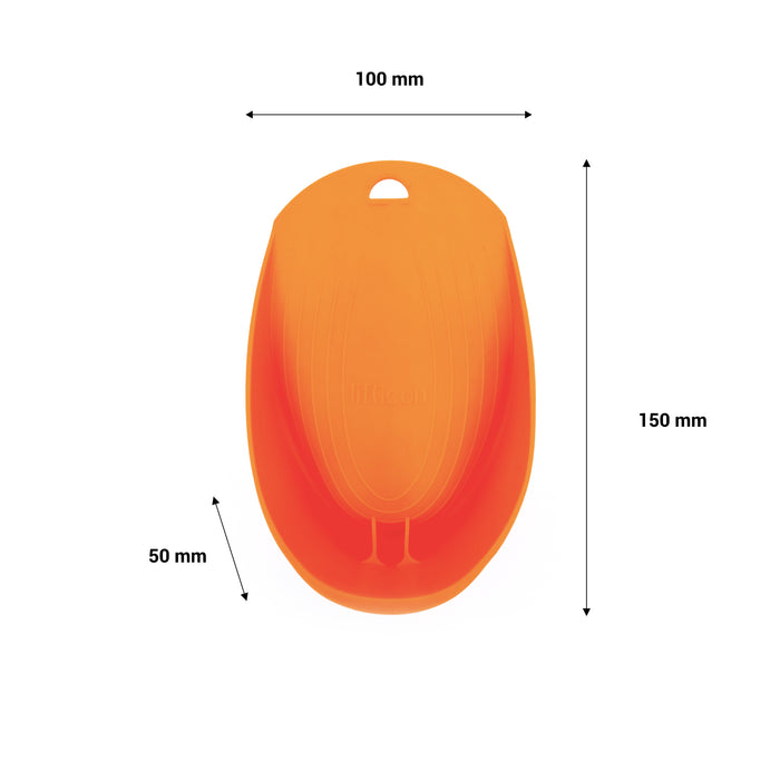 Protezione da taglio in silicone - Arancione