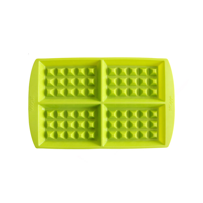 Stampo per Waffle in silicone - Verde