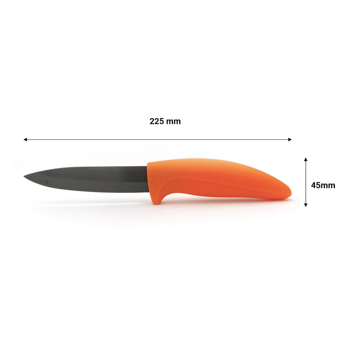 Messer mit Keramikklinge - Orange