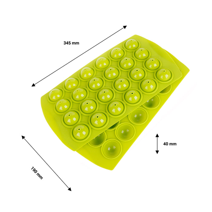 Stampo per Cake Pops in silicone - Verde